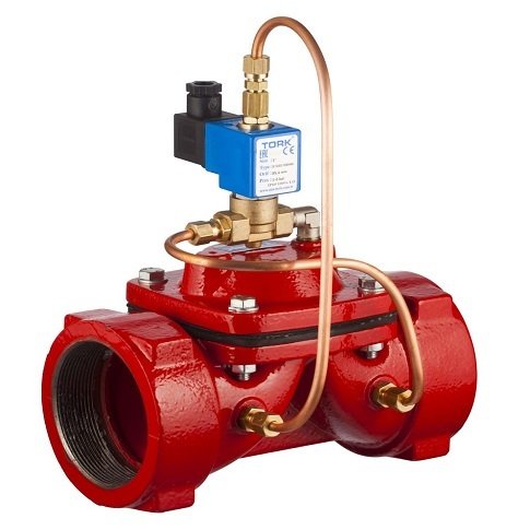 S1034.10 (GLN) SERİSİ (Geniş Orifisli) PİLOT KUMANDALI SOLENOİD VALF (ÇAP:3''-BAR:1,5-16)