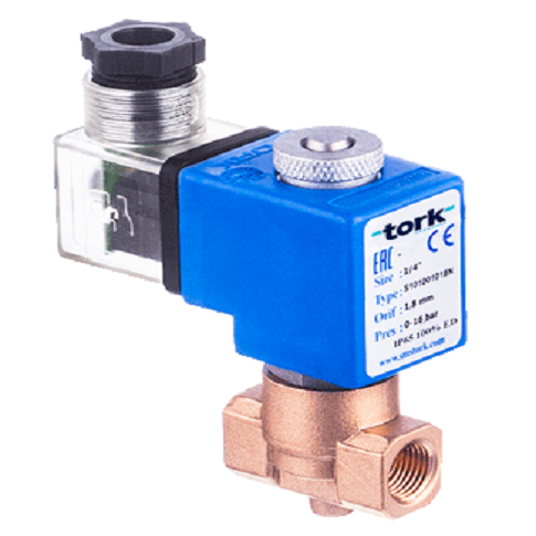 S2011.02 SERİSİ PİLOT KUMANDALI BUHAR SOLENOİD VALFİ (ÇAP:3/8''-BAR:0.5-5)