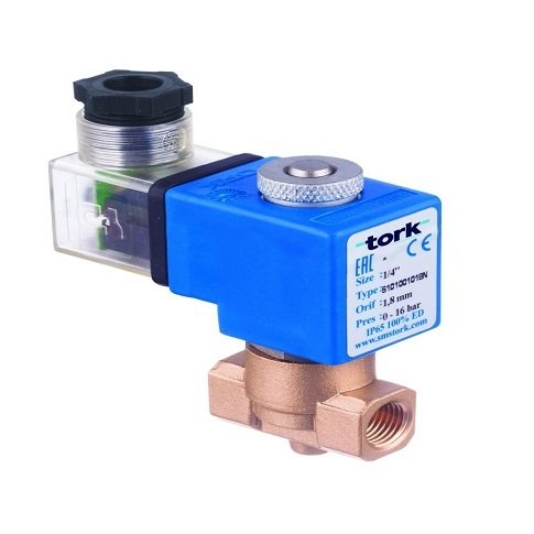 S4010.00.025 SERİSİ YAKIT SOLENOİD VALFİ DİREK ÇEKMELİ (ÇAP:1/8''-BAR:0-30)