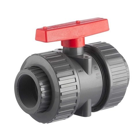 TORK-PKV 913.32 2/2 YOLLU DİŞLİ BAĞLANTILI PVC GÖVDELİ KÜRESEL VANA (ÇAP:1 1/4'')