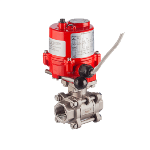 EAV 903.40 AC 2/2 YOLLU ELEKTRİK AKTÜATÖRLÜ DİŞLİ PASLANMAZ KÜRESEL VANA (ÇAP:1 1/2'')