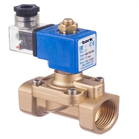S1021.02 SERİSİ PİLOT KUMANDALI SOLENOİD VALF (ÇAP:3/8''-BAR:150mbar-12)