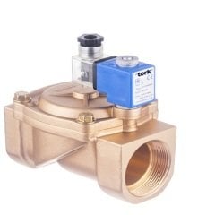 S1021.04 SERİSİ PİLOT KUMANDALI SOLENOİD VALF (ÇAP:3/4''-BAR:150mbar-12)