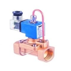 S1014.03 SERİSİ(Yüksek Basınç-Su için) PİLOT KUMANDALI SOLENOİD VALF (ÇAP:1/2''-BAR:0.5-40)