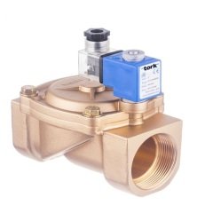 S2010.07.039 SERİSİ BUHAR SOLENOİD VALFİ PİLOT KUMANDALI (ÇAP:11/2''-BAR:0.5-3)
