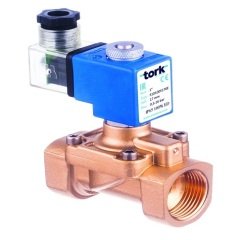 S2013.02 SERİSİ BUHAR SOLENOİD VALFİ (Yüksek Sıcaklık) (ÇAP:3/8''-BAR:0.5-6)