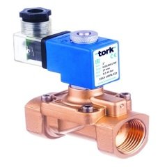 S2030.02 SERİSİ BUHAR SOLENOİD VALFİ (Geniş Orifisli) (ÇAP:3/8''-BAR:0.35-3)