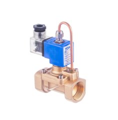 S2012.07 SERİSİ BUHAR SOLENOİD VALFİ (Borulu) (ÇAP:1 1/2''-BAR:0.5-3)