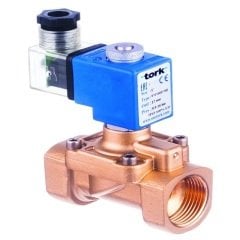 S4010.02 SERİSİ YAKIT SOLENOİD VALFİ PİLOT KUMANDALI (ÇAP:3/8''-BAR:0.5-16)