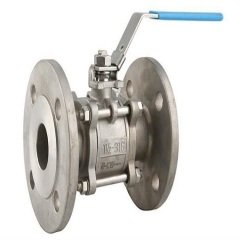 TORK-KV 905F.80 2/2 YOLLU FLANŞLI PASLANMAZ GÖVDELİ 3 PARÇALI KÜRESEL VANA (ÇAP:DN80)