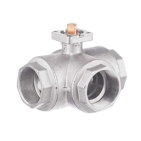 TORK-KV 902.32 3/2 YOLLU DİŞLİ BAĞLANTILI PİRİNÇ GÖVDELİ KÜRESEL VANA (ÇAP:1 1/4'')