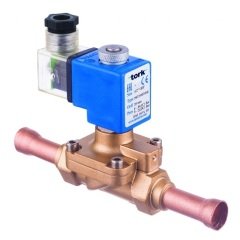 S6110.02.080 SERİSİ (Bakır Boru Bağlantılı) SOĞUTMA SOLENOİD VALF (ÇAP:3/8''-BAR:0.1-30)