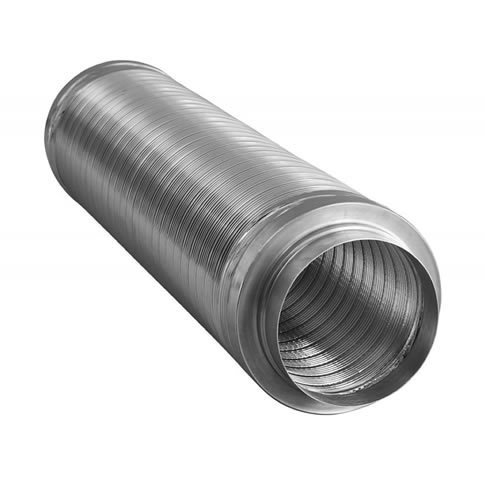 SEMI RIGID SILENCER (1,0 mt / Kt) Ø400mm YARI ESNEK SUSTURUCU - ÖZEL ÜRETİM