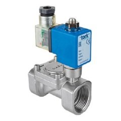SS1019.01.025 SERİSİ PASLANMAZ SOLENOİD VALF(3/2 Yollu) (ÇAP:1/4''-BAR:0-10)