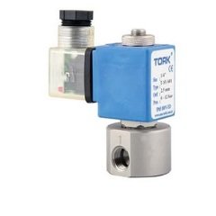 SS1090.00.025 SERİSİ PASLANMAZ SOLENOİD VALF(2/2 Yollu) (ÇAP:1/8''-BAR:0-12)